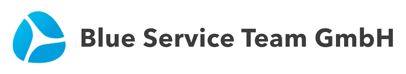 Blue Service Team_Logo Zur Website der Firma